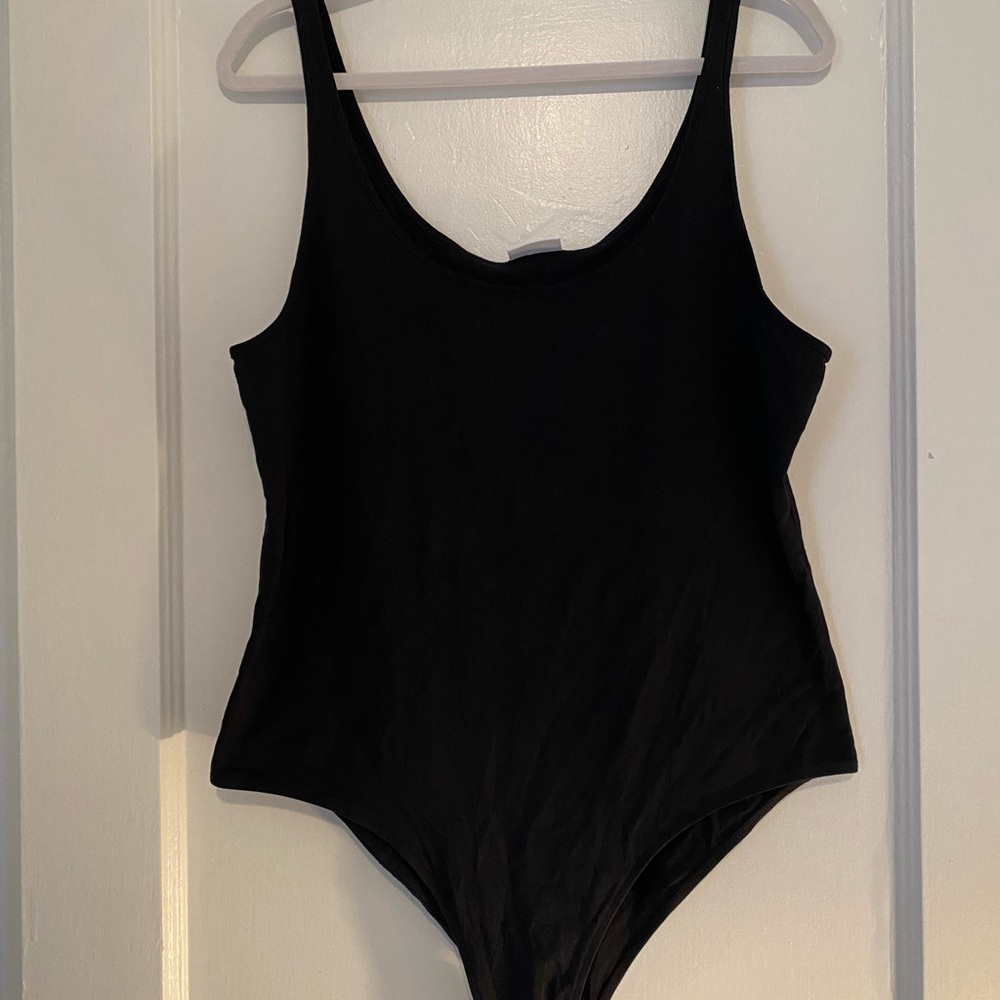 Black Tank Bodysuit